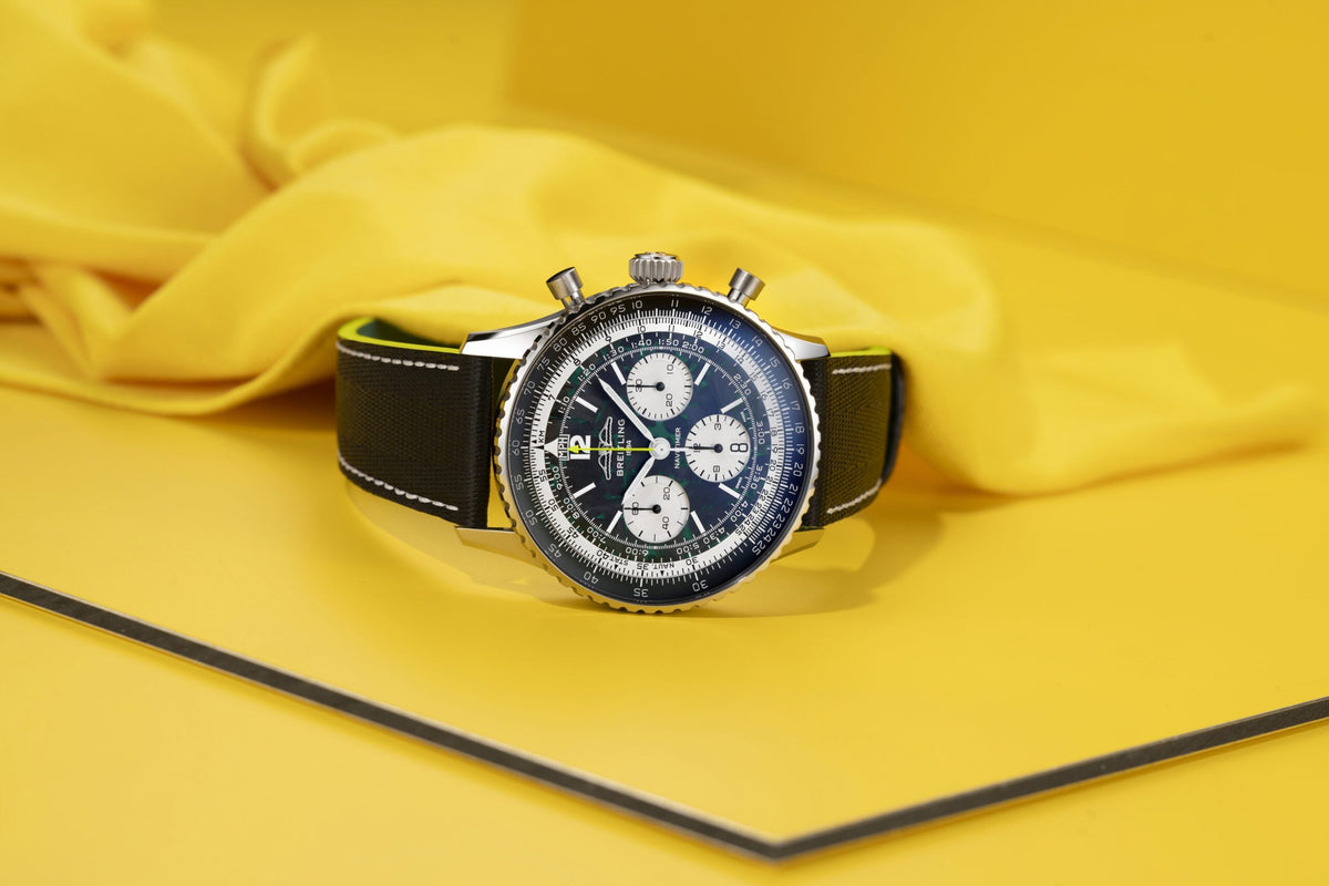 Breitling gör comeback i F1 – presenterar Navitimer för Aston Martin Aramco Formula One™ Team