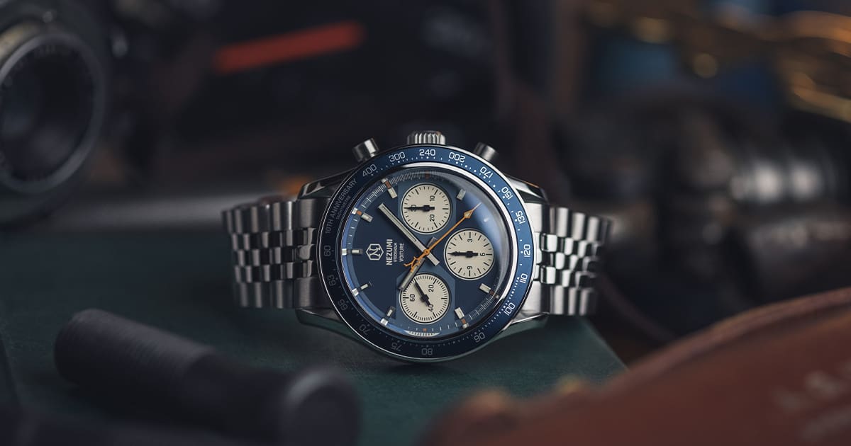 Manual chronograph from Nezumi Studios