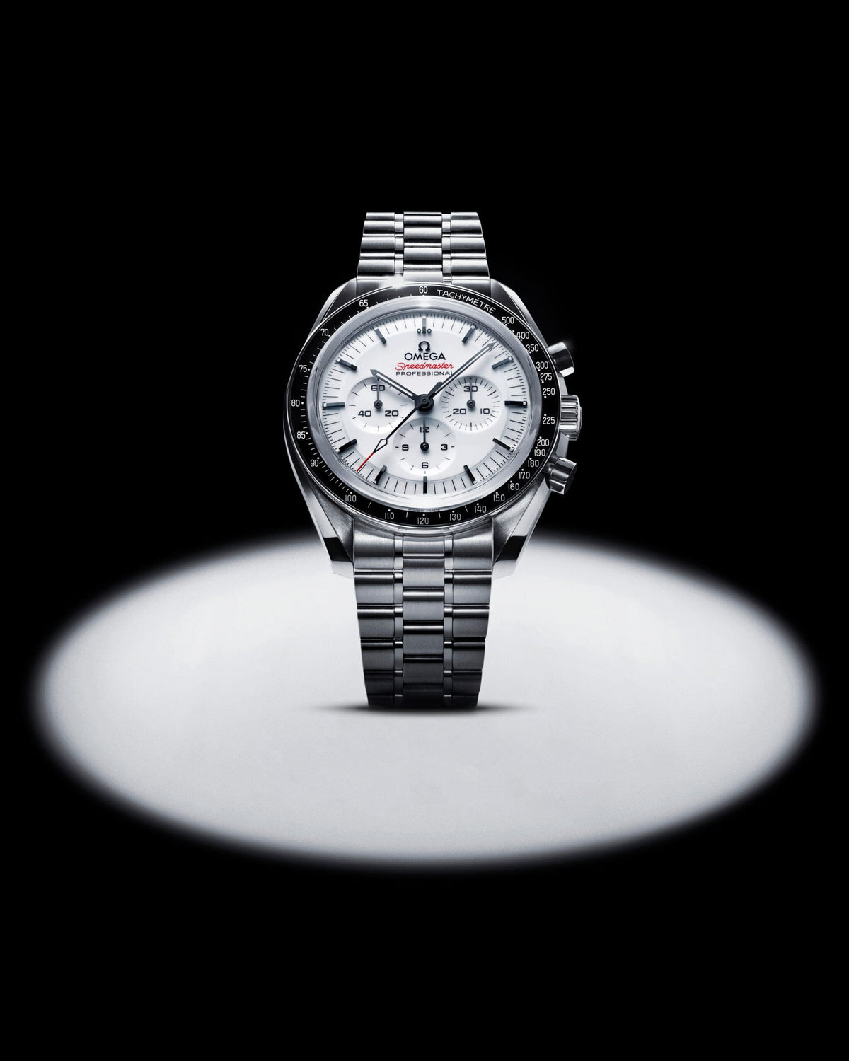 Omega launches new Speedmaster with white dial 