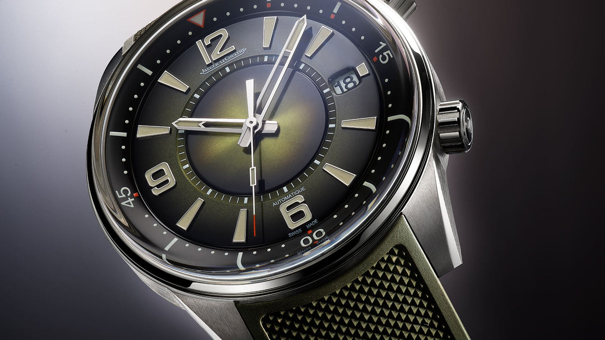 Jaeger-LeCoultre introduces new Polaris Date in green tones 
