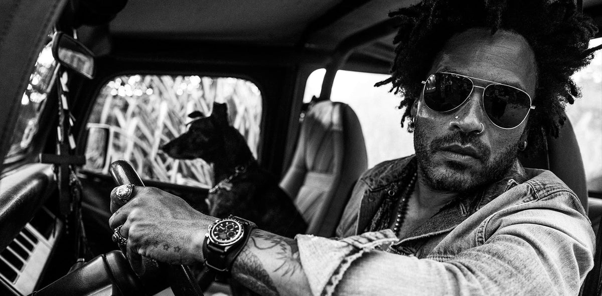 Lenny Kravitz, stark persona matchad med både YSL och Artisans de Genève