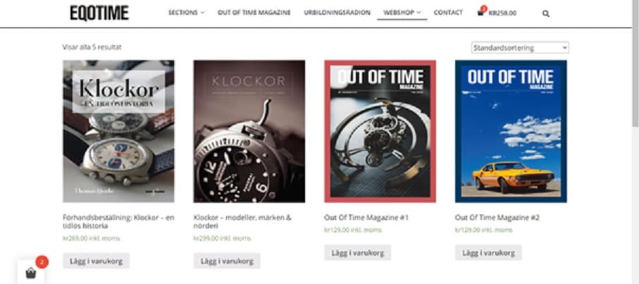 Böcker i webshopen!