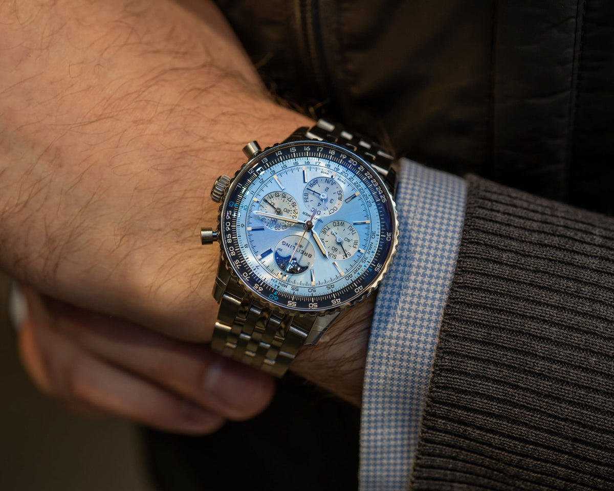 Hands-on: Breitling Navitimer B19 Perpetual Calendar Chronograph