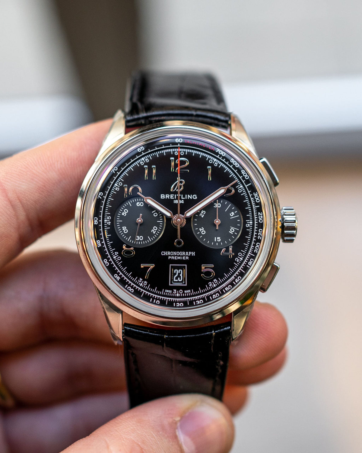Hands-on: Nya Breitling Premier & Top Time B01 Chronograph