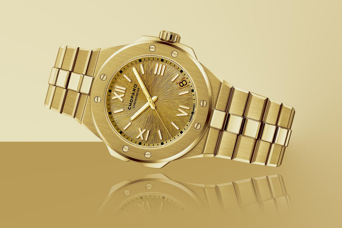 Nya Chopard Alpine Eagle 41mm i gult guld