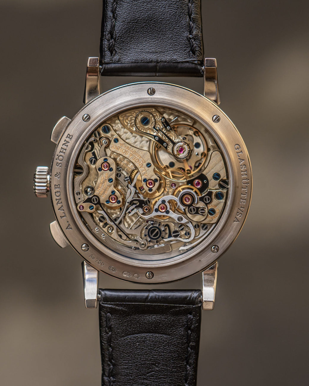 A. Lange & Söhne 1815 Chronograph 414.028 – kronografen där urverket är huvudnumret