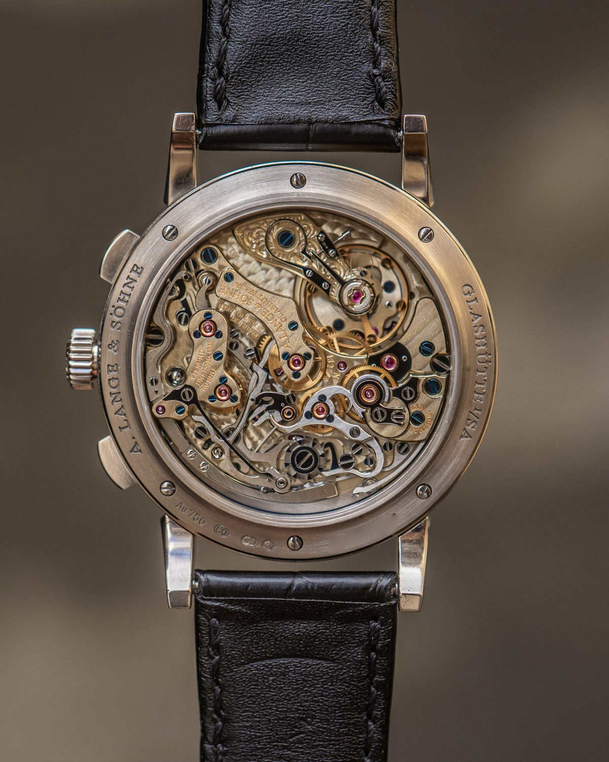 A. Lange & Söhne 1815 Chronograph 414.028 – kronografen där urverket är huvudnumret