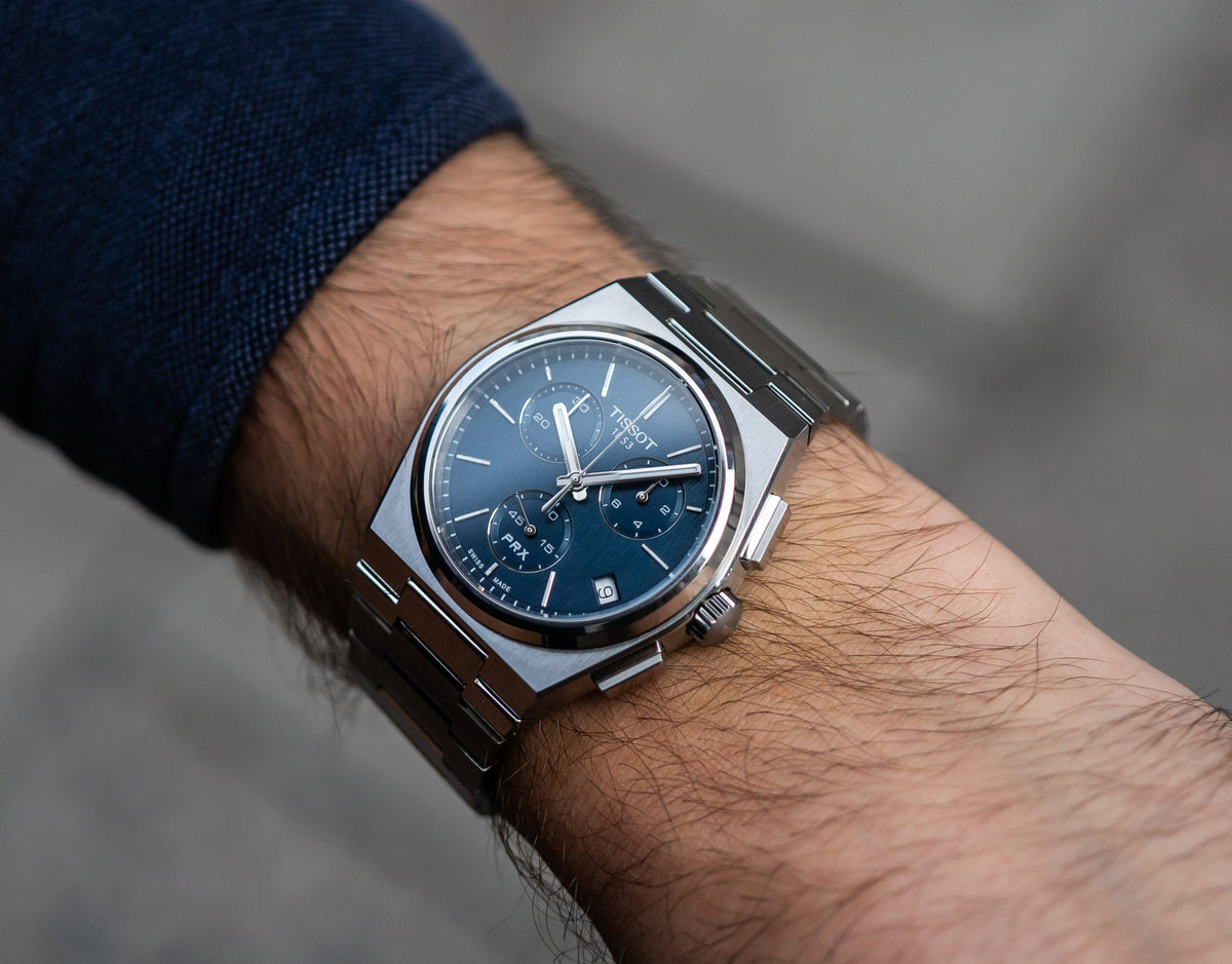 Hands-on: Tissot PRX Quartz Chronograph – a lot of watch for the money