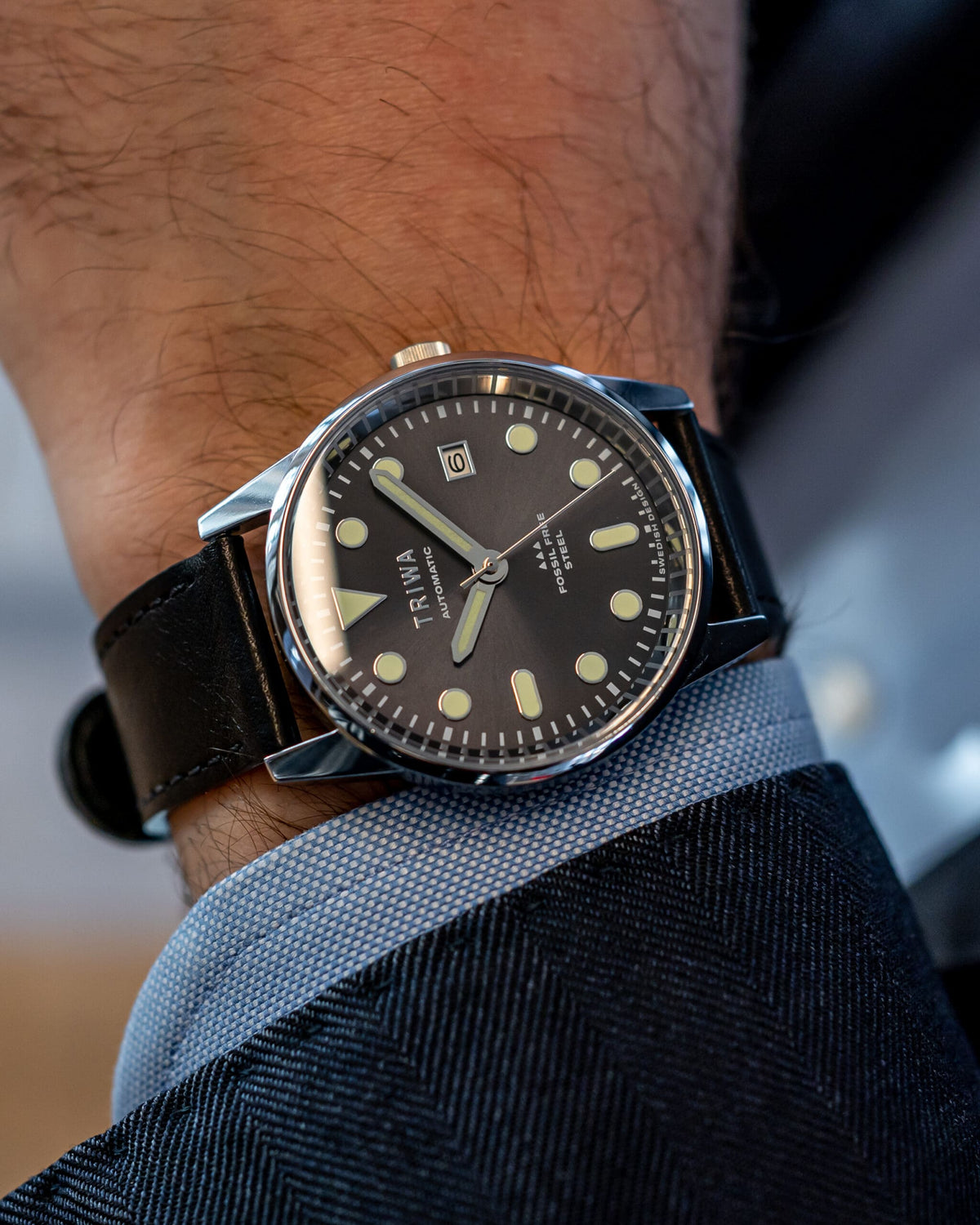 TRIWA and SSAB in collaboration – the world's first watch case in fossil-free steel 