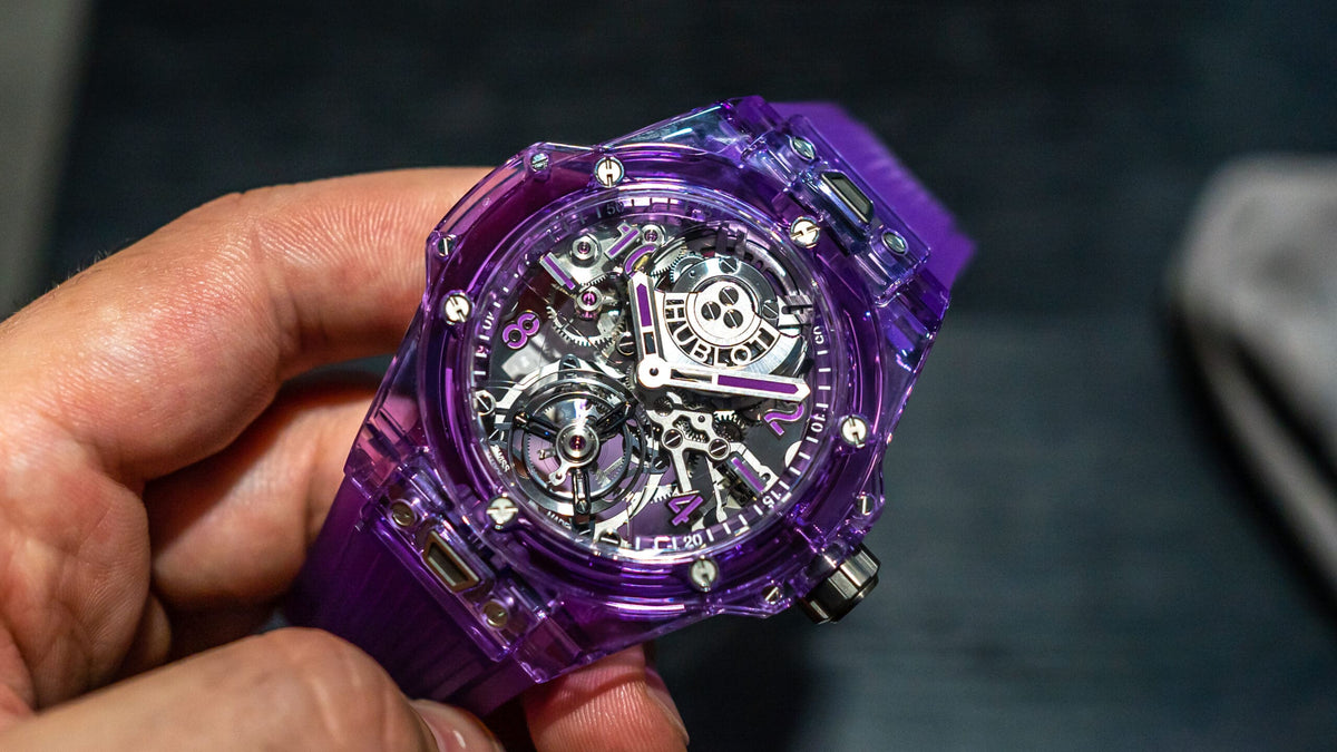 Hands-on: Färgglada nyheter från Hublot