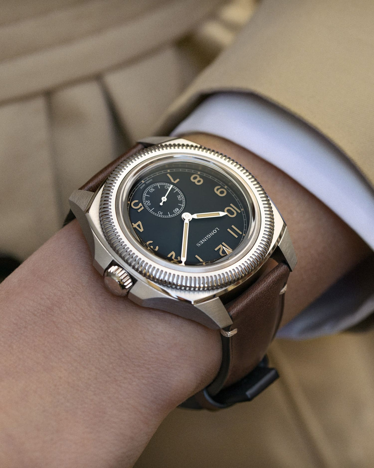 Longines lanserar modern tolkning av Pilot Majetek