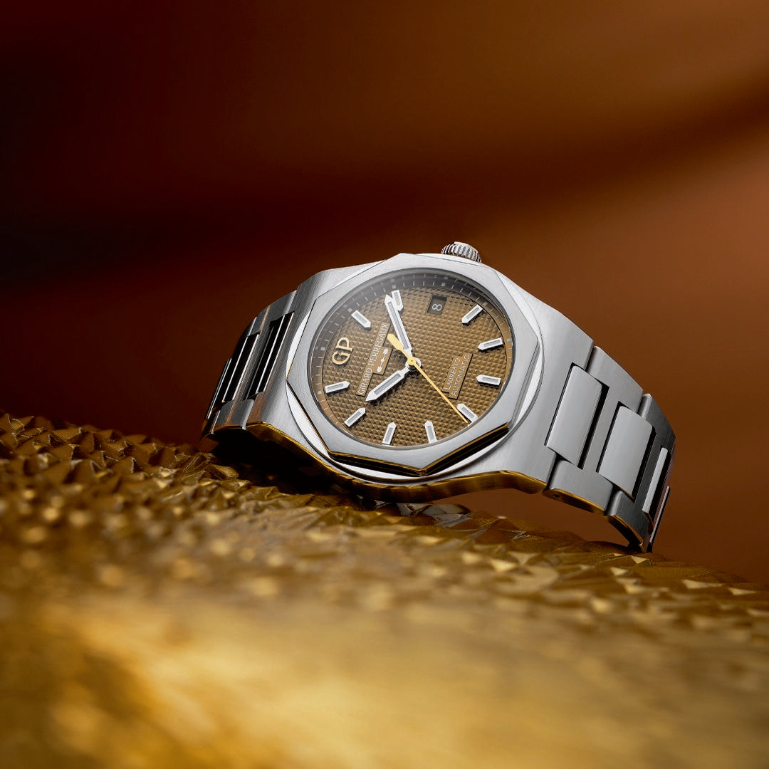 Nya Girard-Perregaux Laureato Copper 38mm
