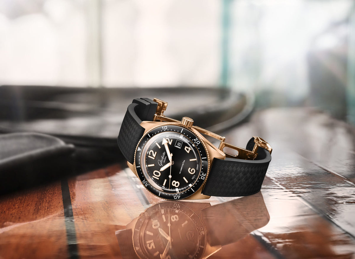 Nya Glashütte Original SeaQ 39.5mm Red Gold