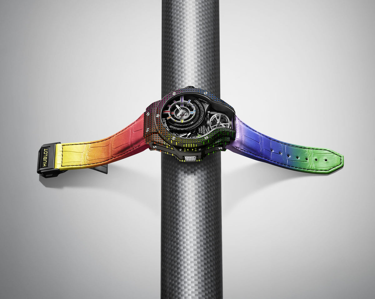 Hublot tar återigen ut svängarna rejält