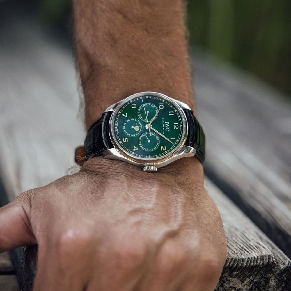 Triss i grönt från IWC