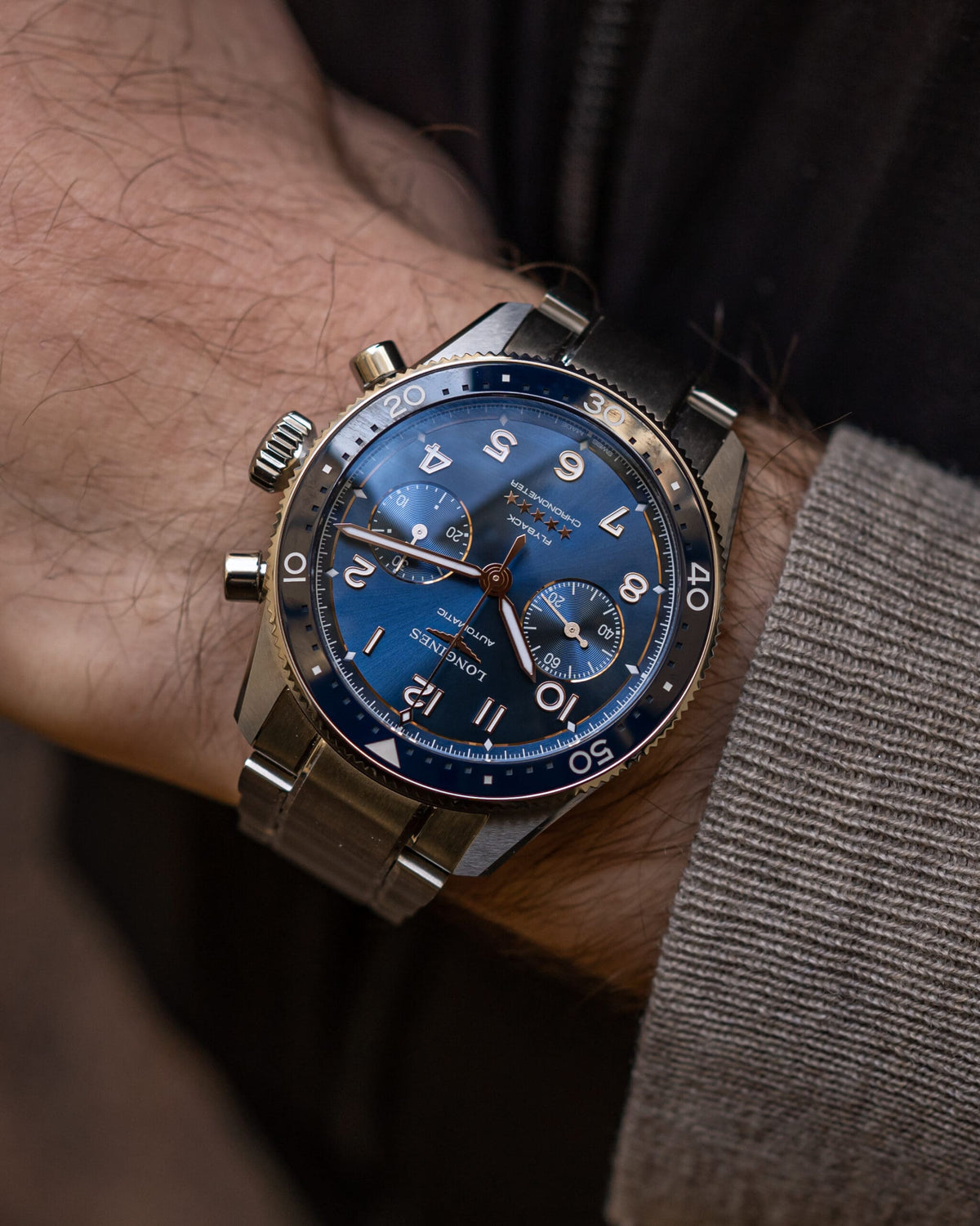 Hands-on + video: Longines Spirit Flyback Chronograph