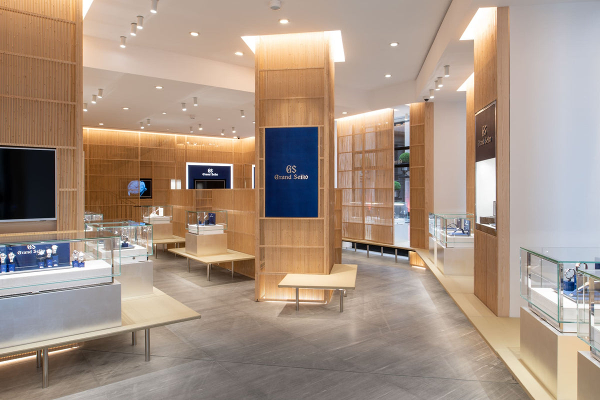 Grand Seiko opens a shop on Place Vendôme in Paris.