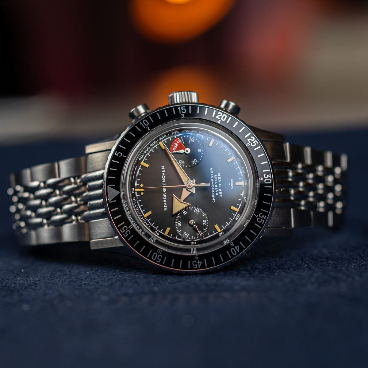 Hands-on + Video: Nivada Grenchen Chronomaster Aviator Sea Diver Automatic 