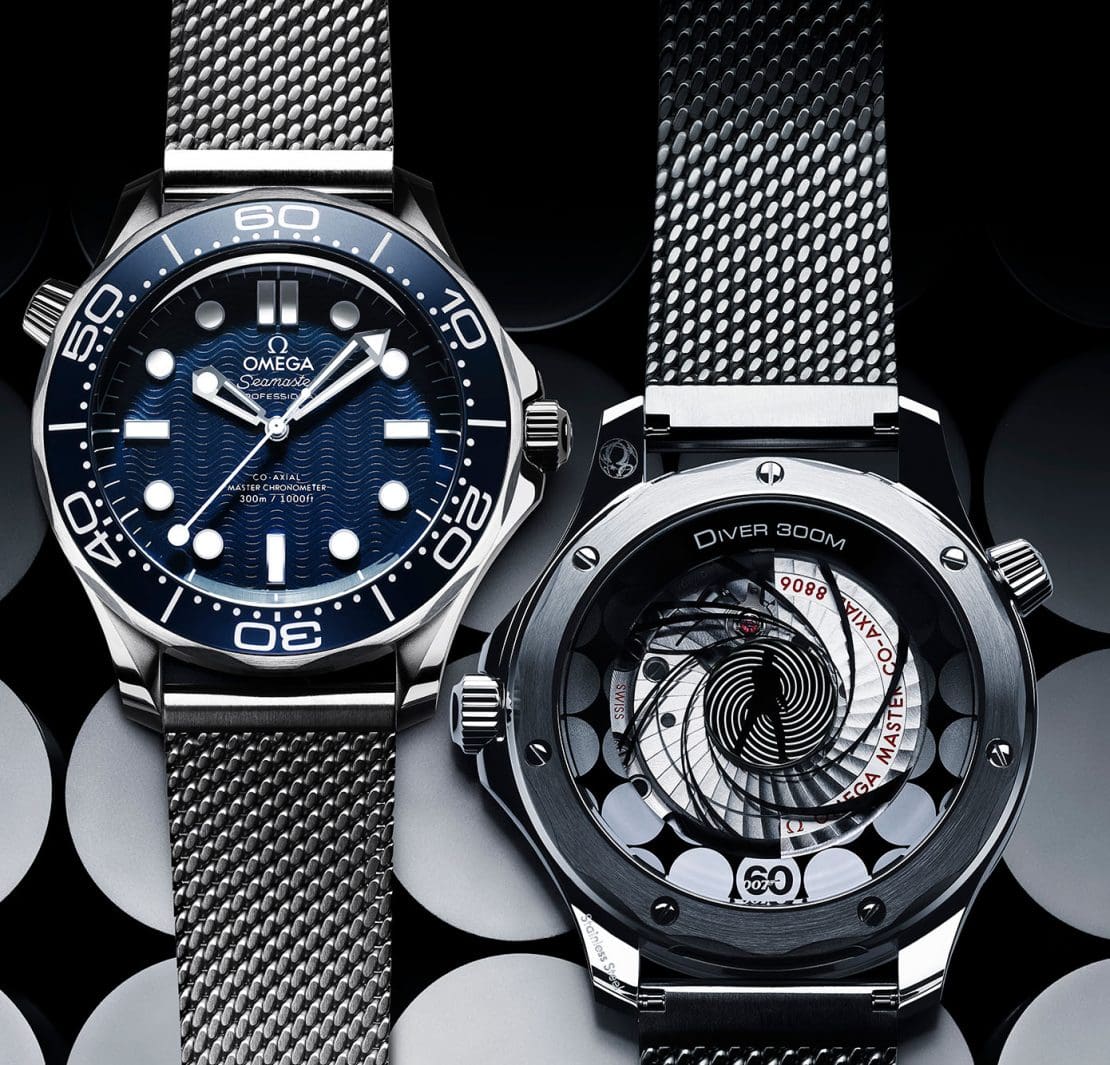 New Omega Seamaster Diver 300M 60 Years of James Bond 