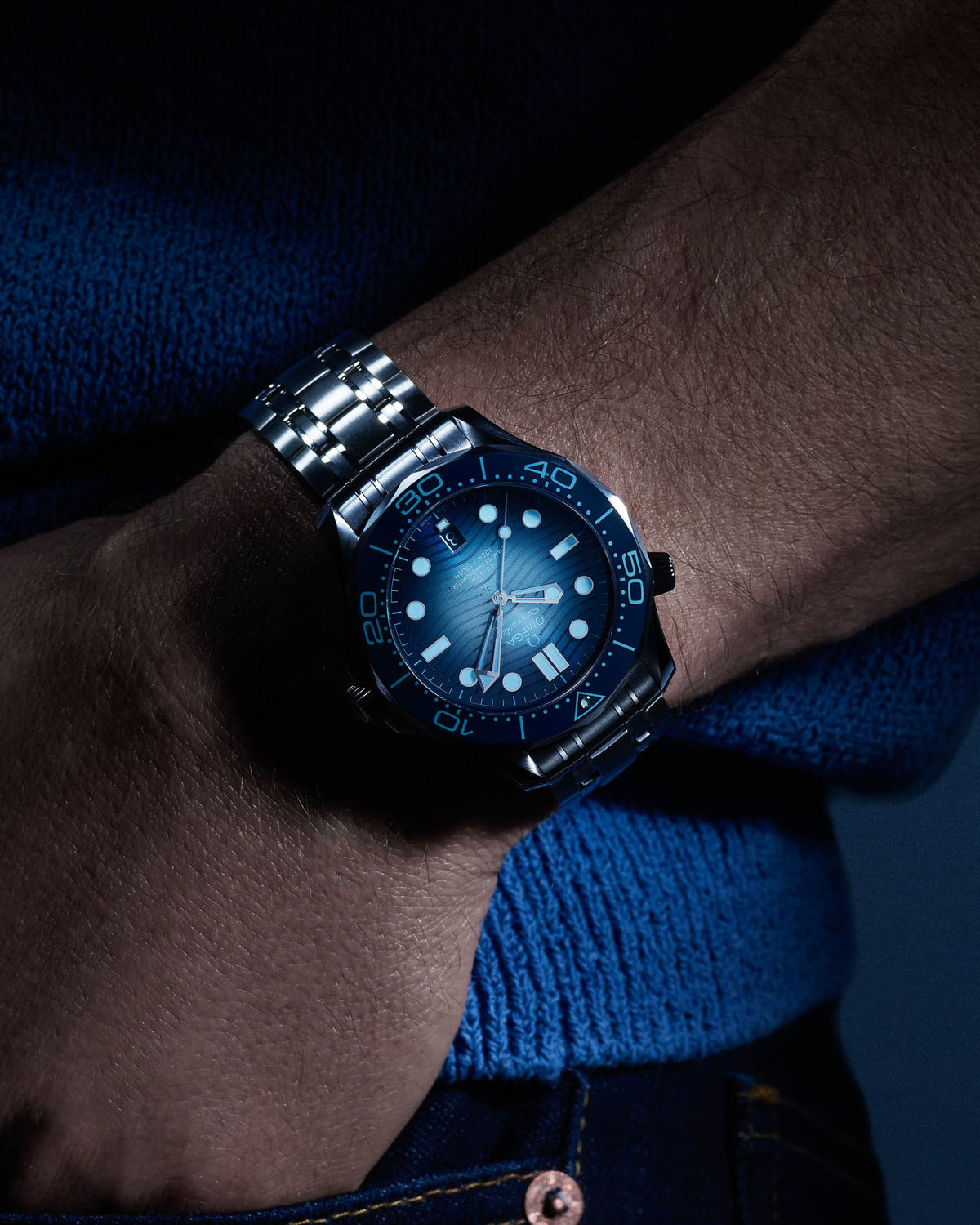 Omega Seamaster celebrates 75 with a summer blue collection 