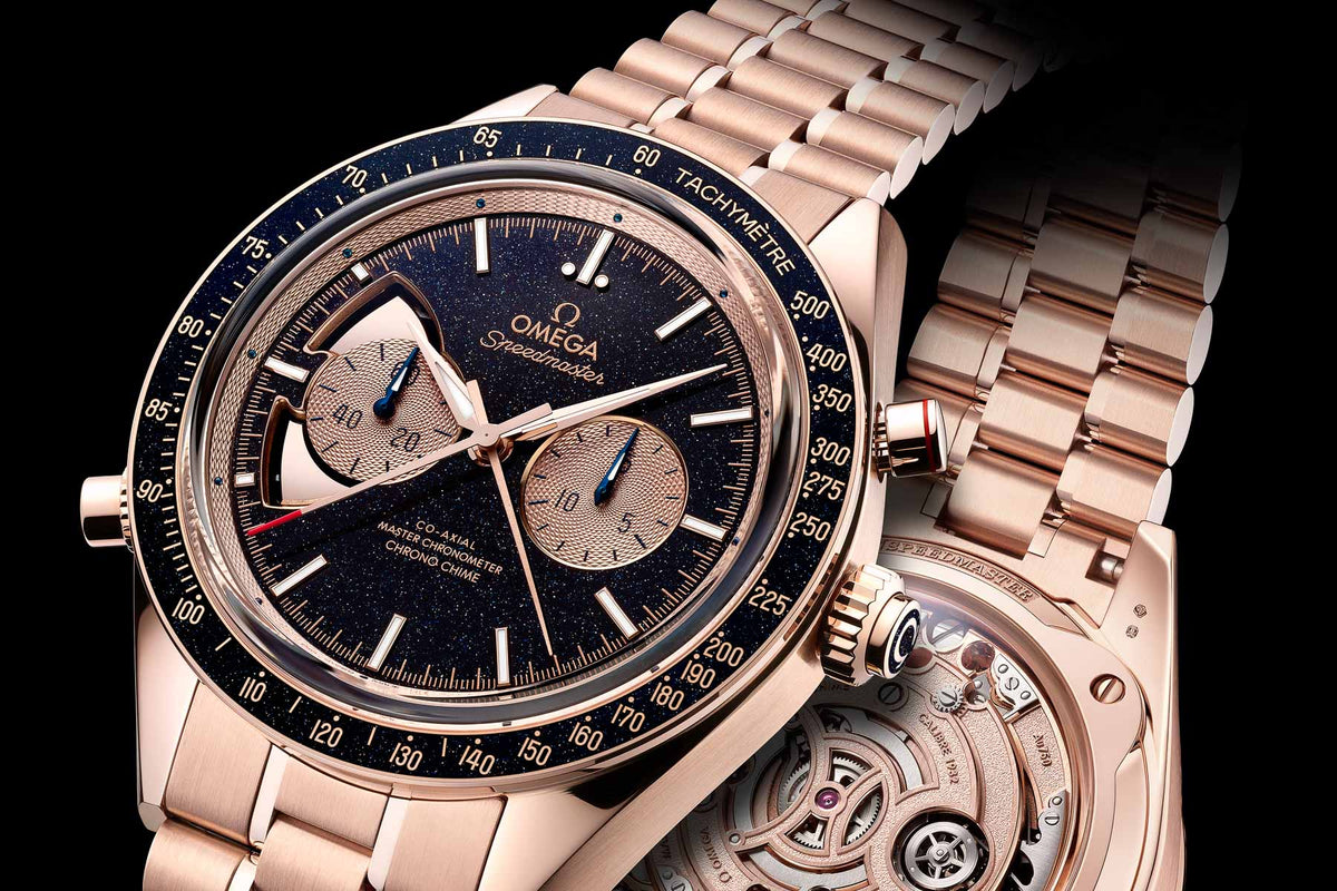 Nya Omega Speedmaster Chrono Chime & Olympic 1932 Chrono Chime