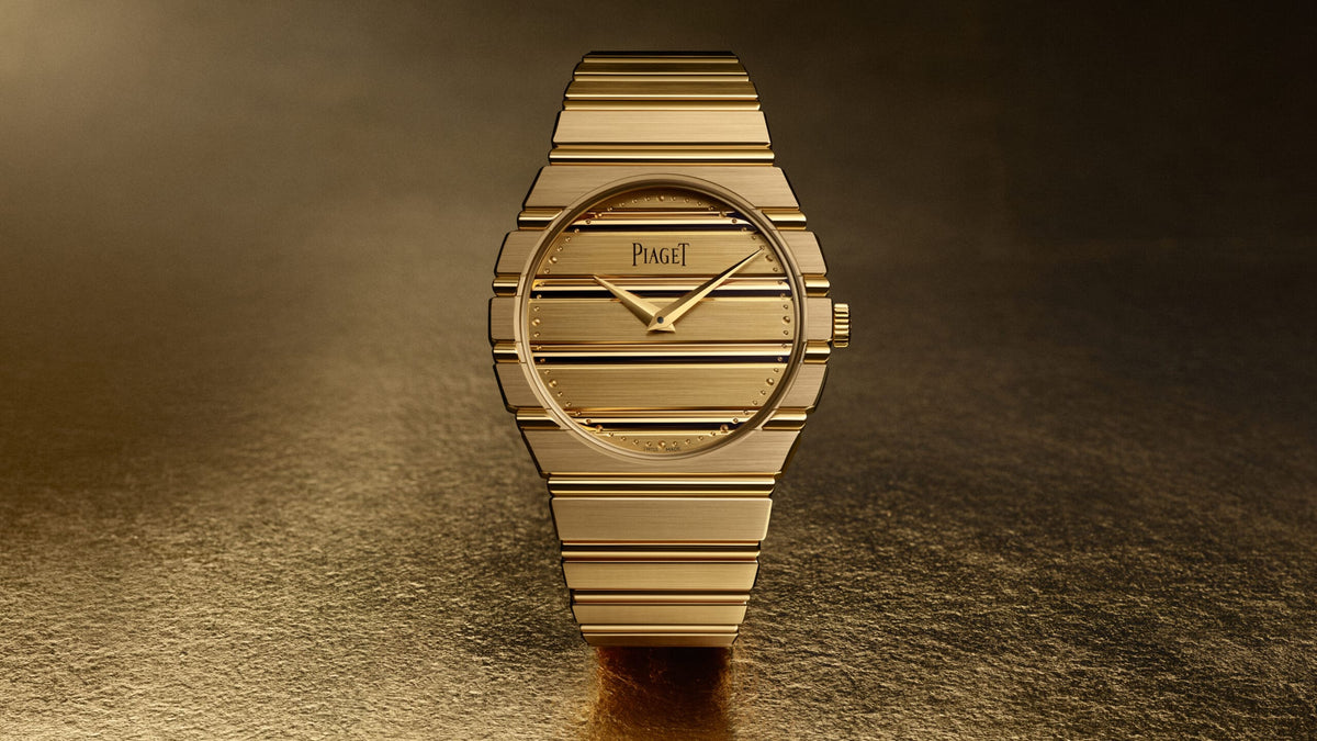 Piaget återlanserar deras legendariska modell Polo i guld