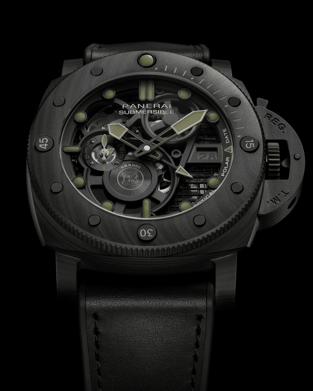 Nya Panerai Submersible S BRABUS Verde Militare Edition