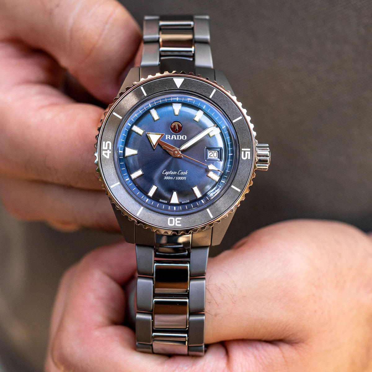 Hands-on: Rado Captain Cook High-Tech Plasma Ceramic