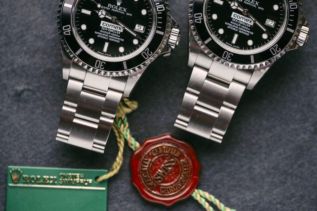 The last COMEX watches