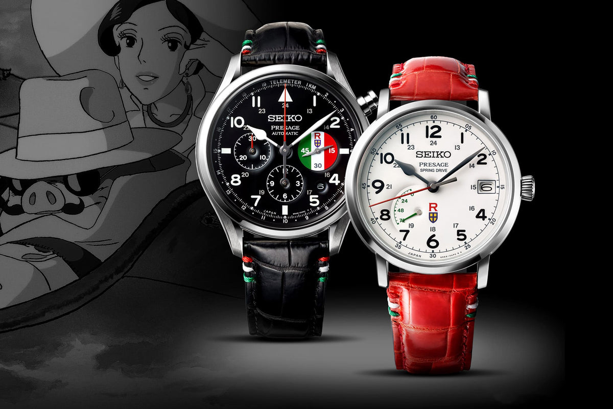 Seiko i samarbete med Studio Ghibli. Seiko Presage Studio Ghibli Porco Rosso!