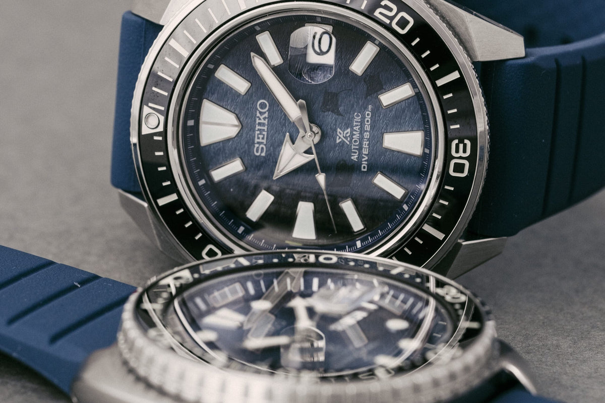 Seiko räddar havet med ny kunglig sköldpadda och samuraj