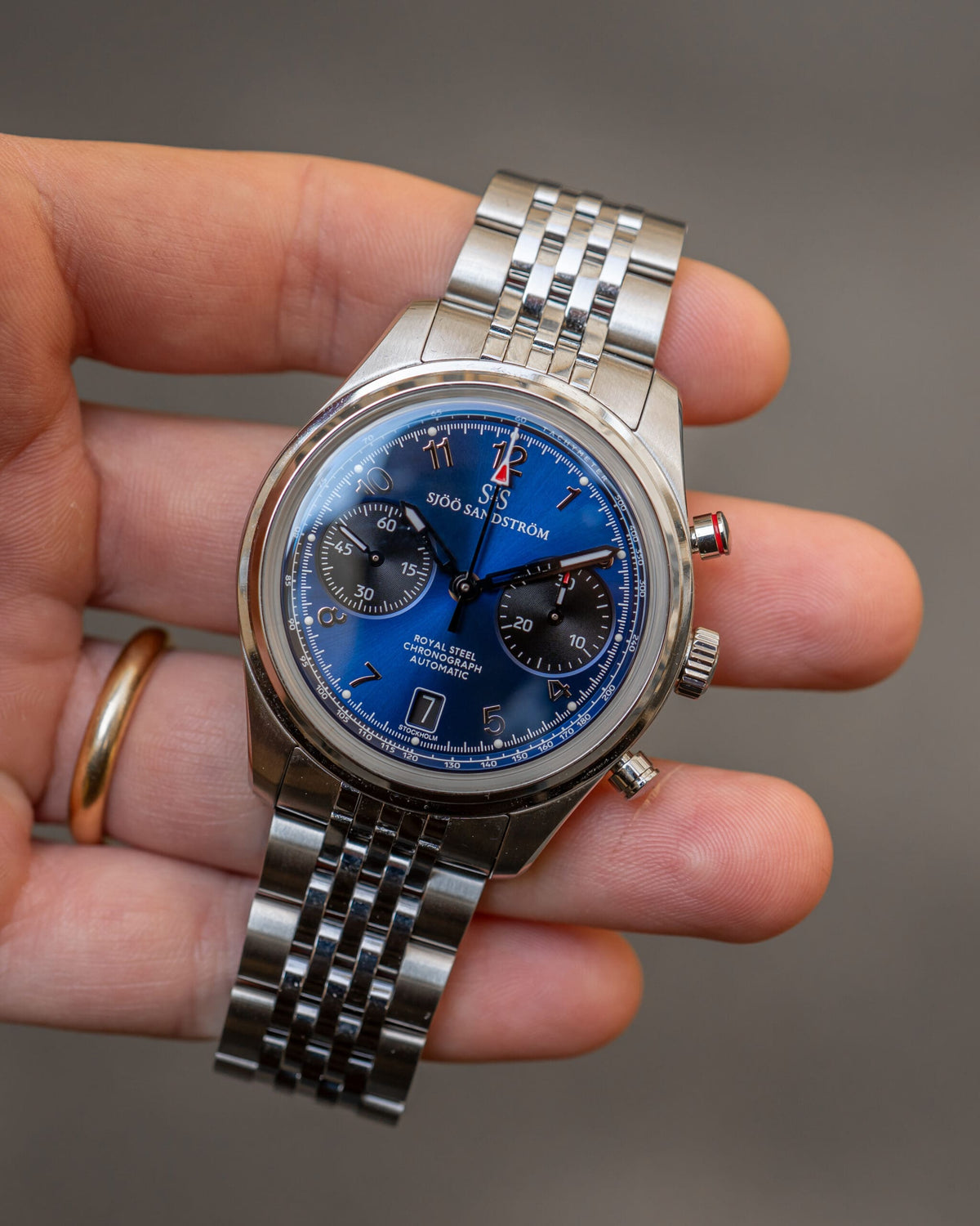 Hands-on: Sjöö Sandström Royal Steel Chronograph 40 