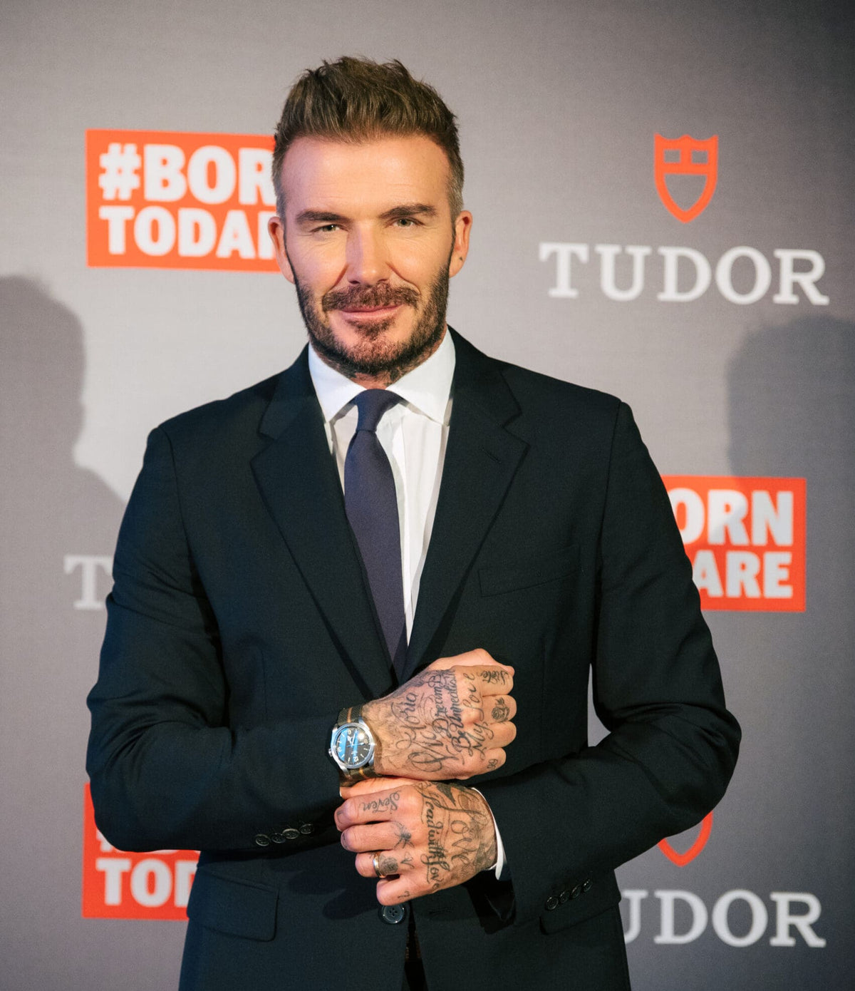 Eqotime möter fotbollsikonen David Beckham – ambassadör för Tudor