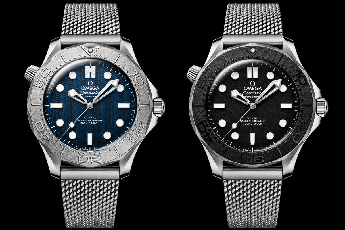Omega celebrates James Bond Day with two new Seamaster Diver 300M 