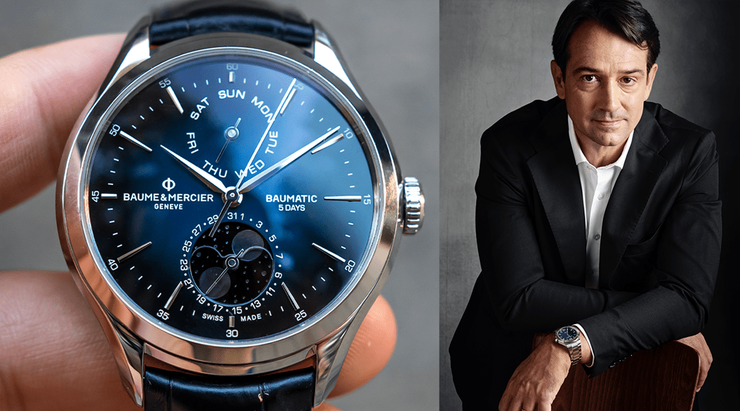 Eqotime möter Baume & Merciers VD David Chaumet