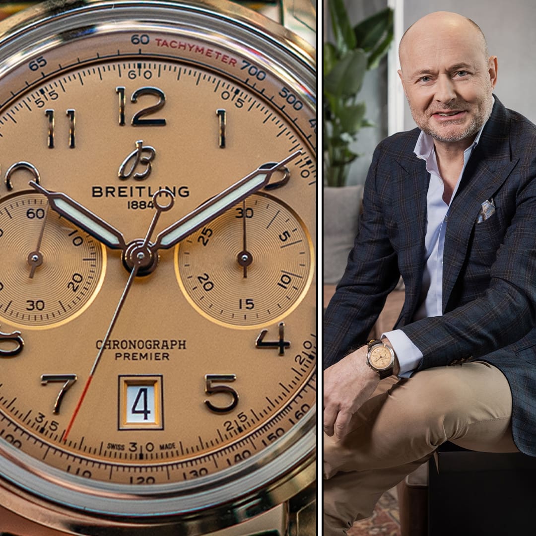 Eqotime möter Breitlings VD Georges Kern under Geneva Watch Days