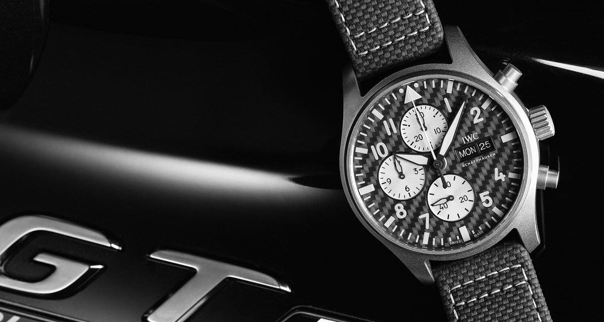 Delad passion och hantverksprecision. IWC möter Mercedes AMG.