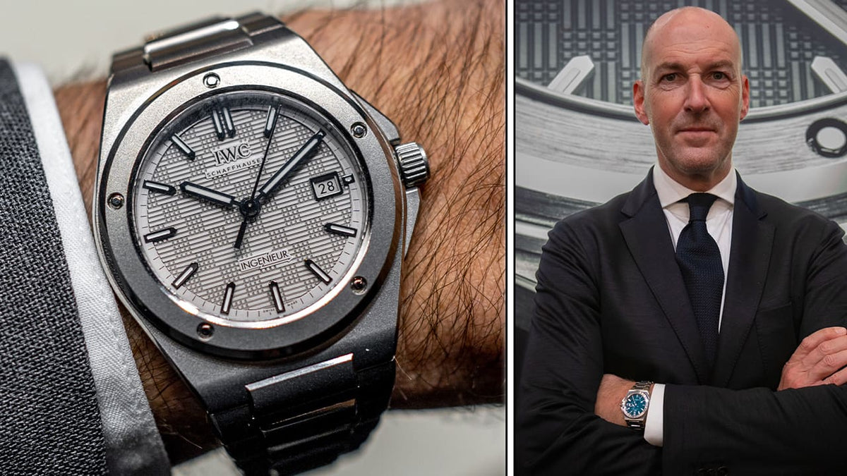 Eqotime meets Christian Knoop, design director for IWC Schaffhausen 