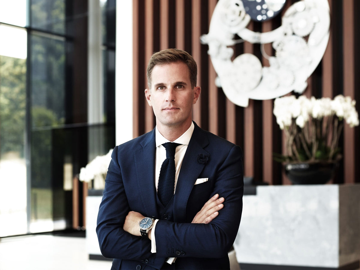 Möt Chris Grainger-Herr, VD på IWC. En smart och trevlig kille!