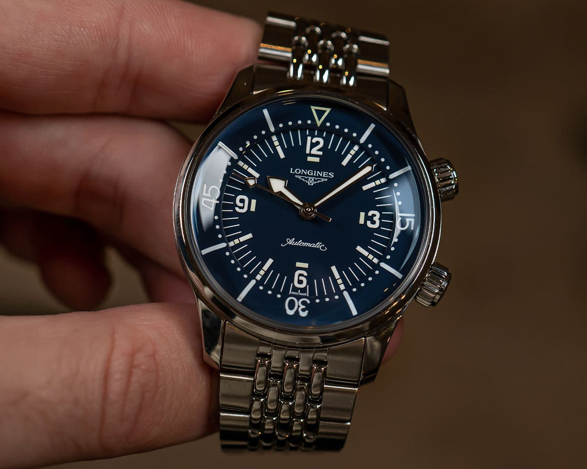 Hands-on + Video: Longines Legend Diver 39mm