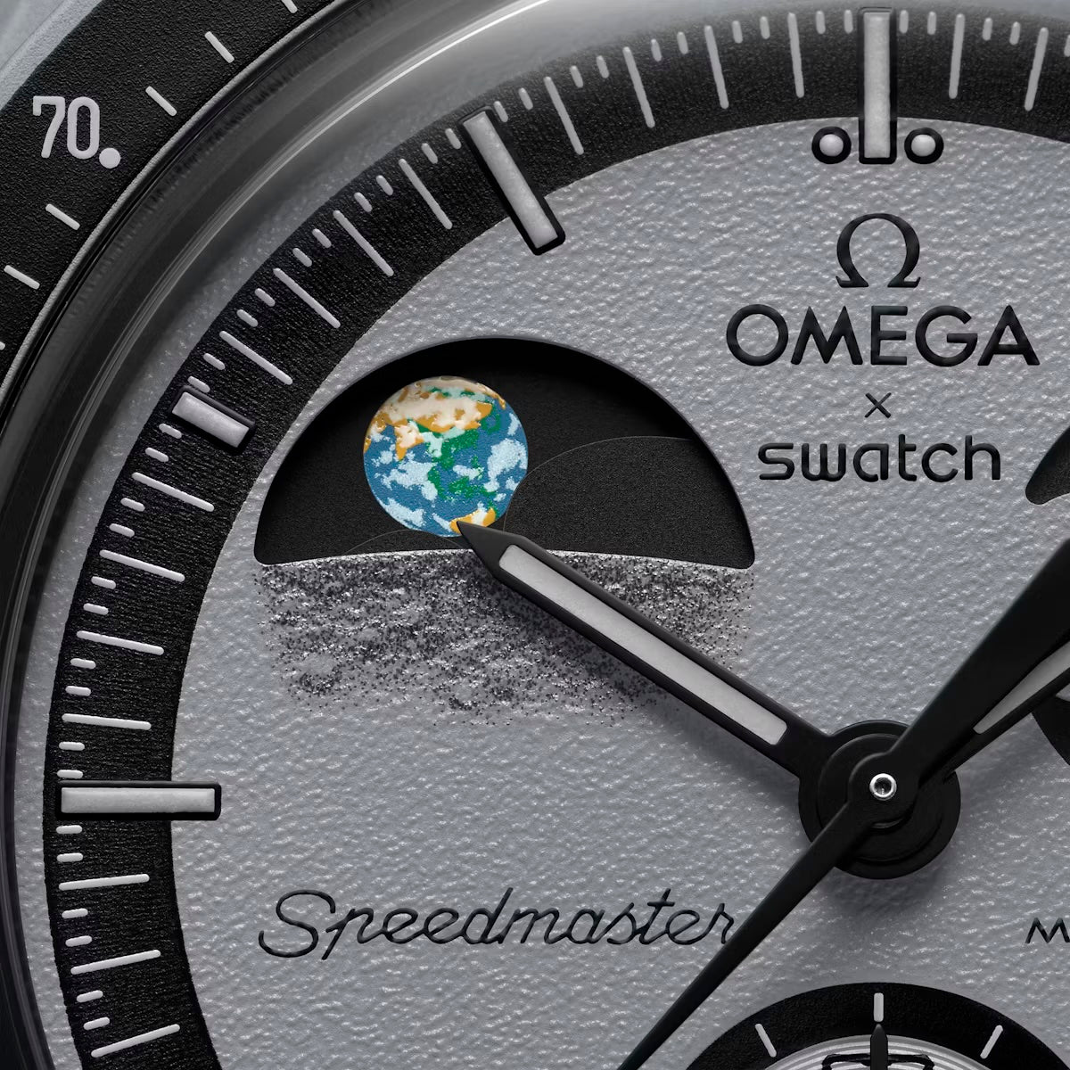 Nytt släpp från Swatch och OMEGA: MoonSwatch Mission to Earthphase