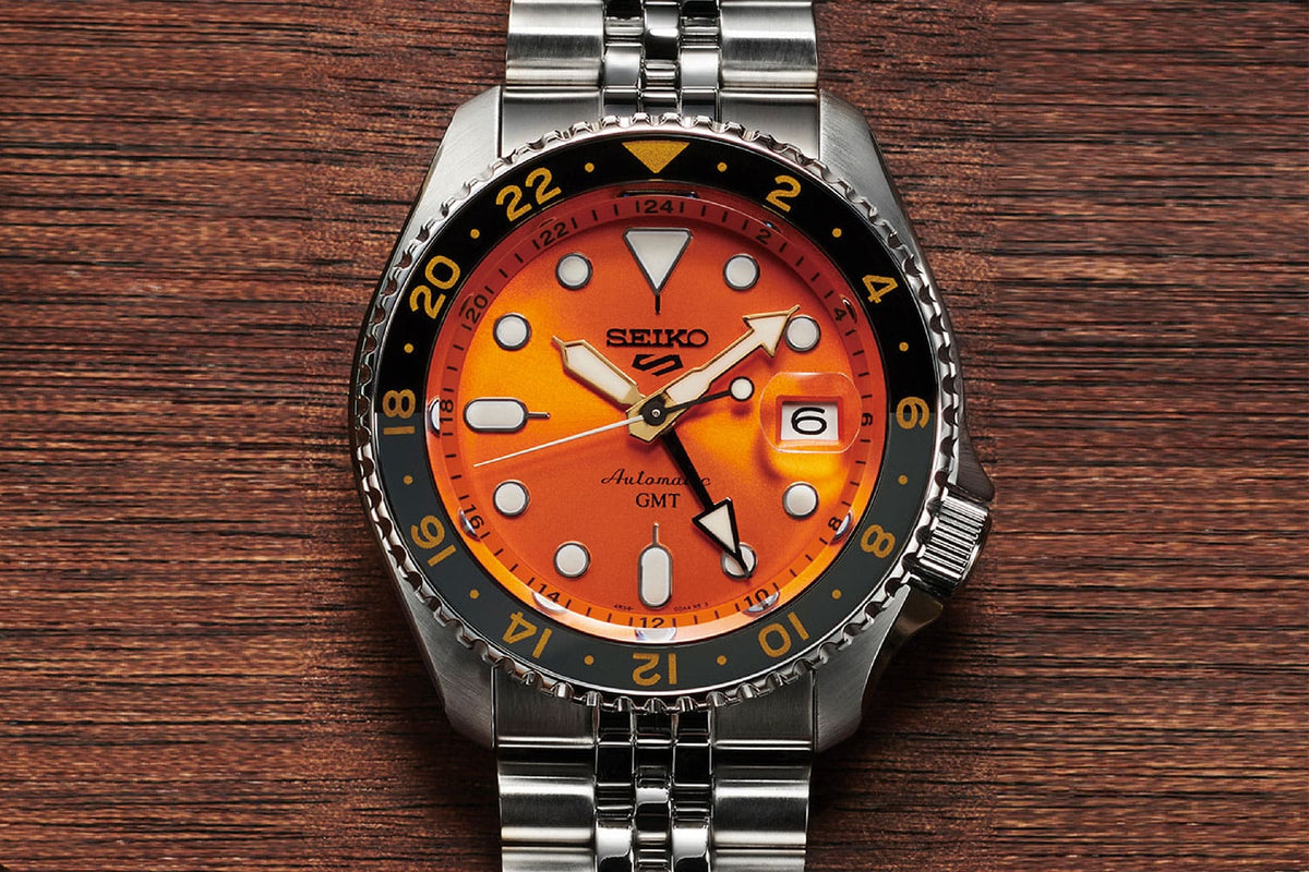 News from Seiko: 5 Sports GMT Series 