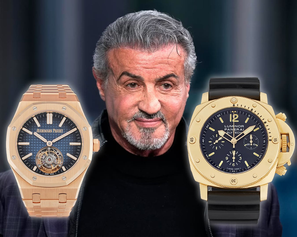 11 av Sylvester Stallones klockor på auktion