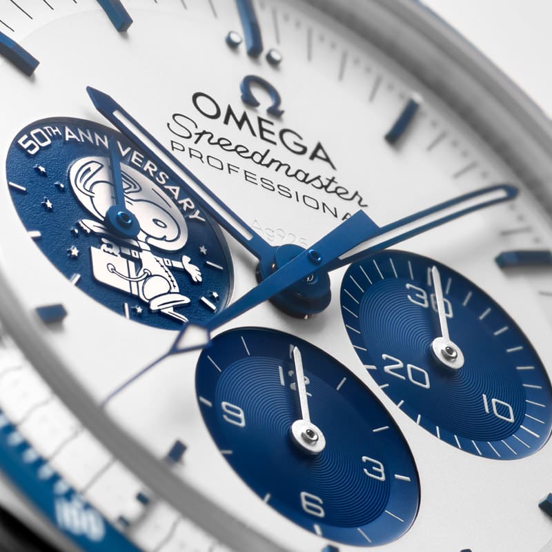 Omega Speedmaster Silver Snoopy Award 50th Anniversary