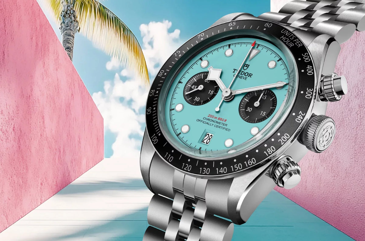 New Tudor Black Bay Chrono Flamingo 
