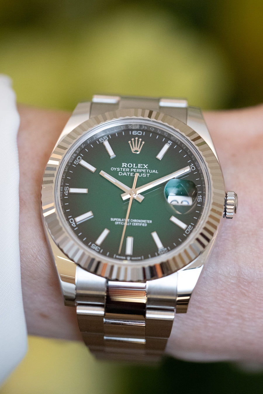 Rolex 126334 Datejust 41 mm. Photo: Mia Litström.