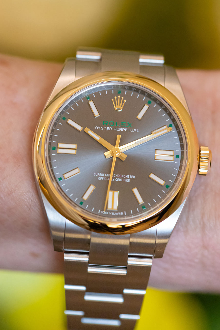 Rolex OP 41 mm 134303. Photo: Mia Litström