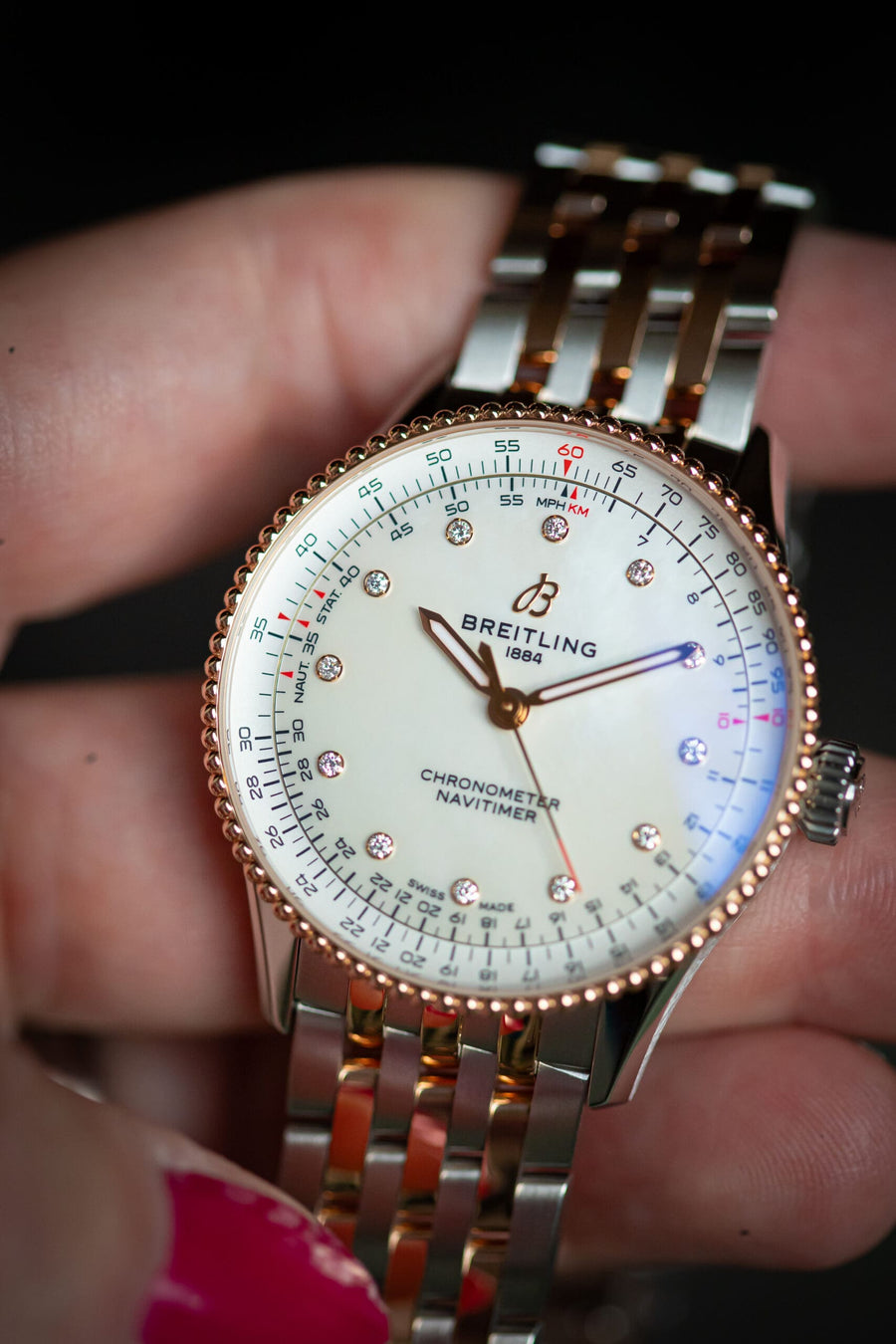 Hands-on: Breitling Navitimer 32 & 36 mm