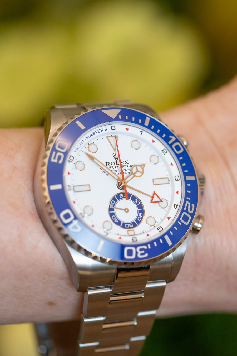 Rolex Yacht-Master II 126680. Photo: Mia Litström.