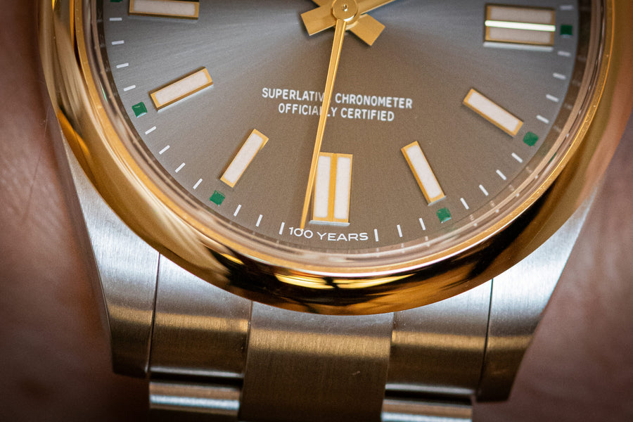Rolex OP 41 mm 134303. Photo: Mia Litström